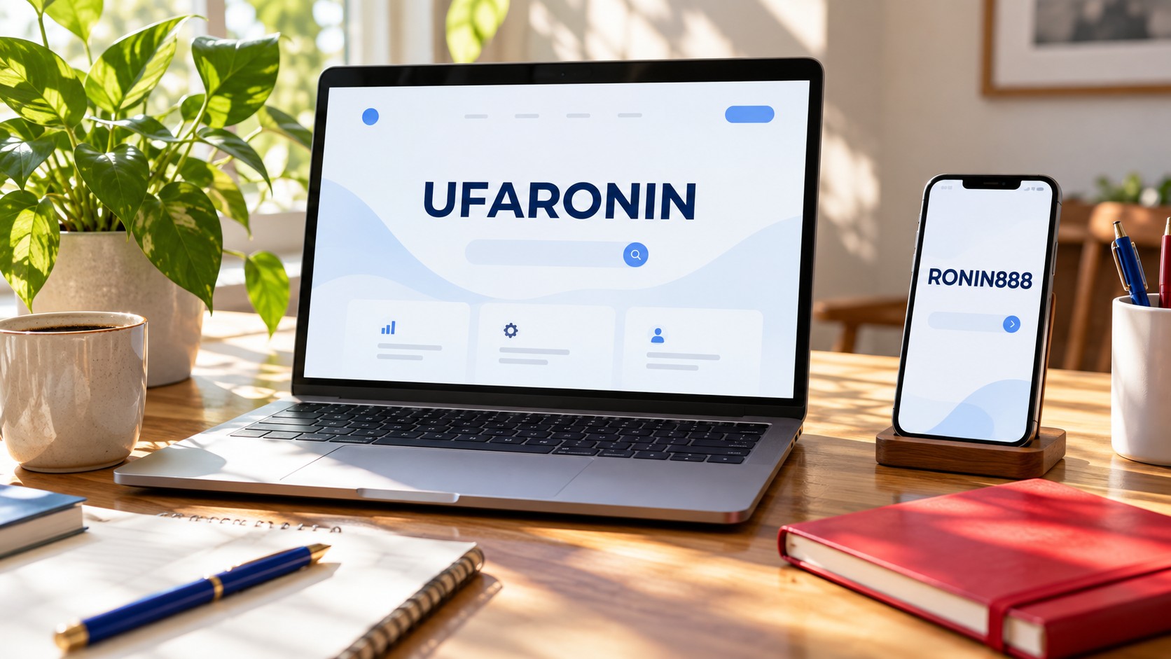ทางเข้า UFARONIN ภาพประกอบการใช้งาน
